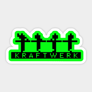 Kraftwerk Band Sticker